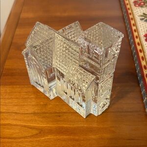 Waterford Crystal Figurine Lismore Village Church